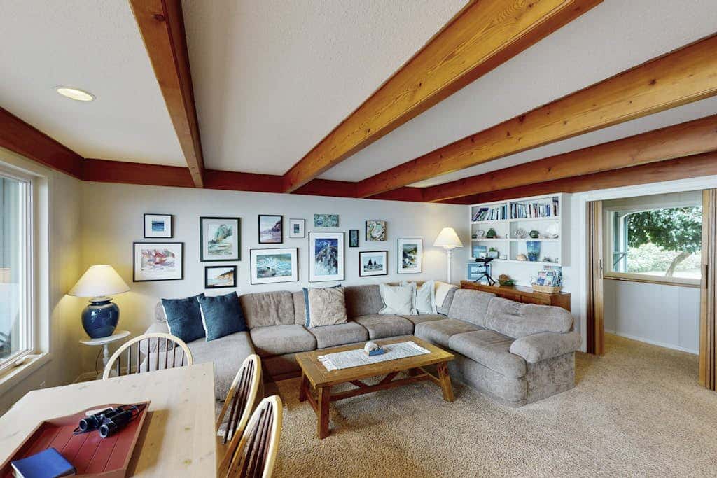 Beachfront house with sprawling ocean views near Tillamook Head