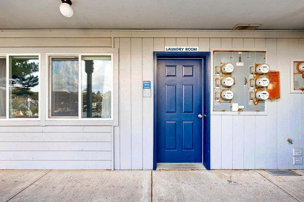 Modern oceanfront studio condo on Nye Beach with seasonal pool