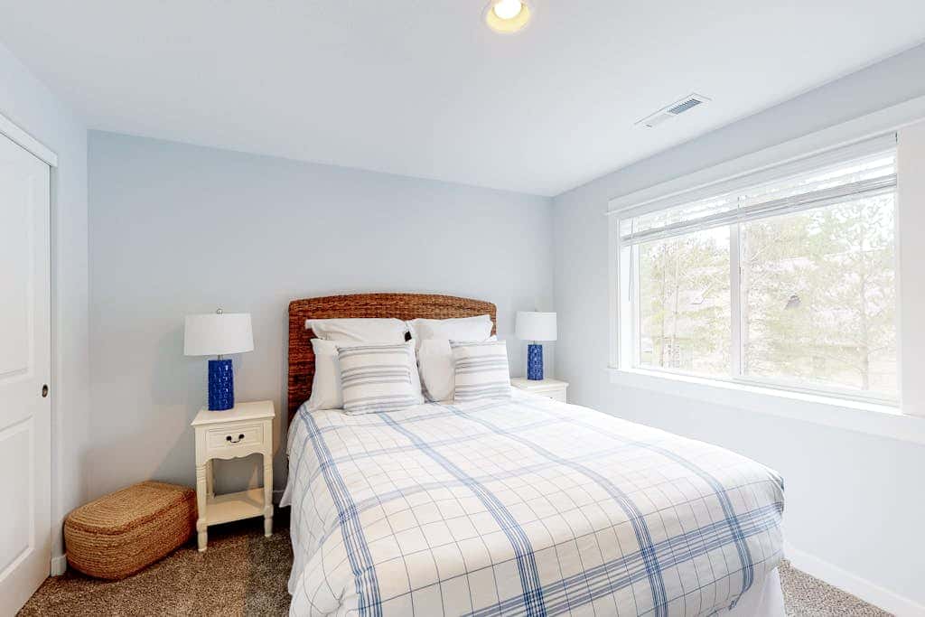 Brand-new home with hot tub, deck, fast WiFi, central AC, & great location