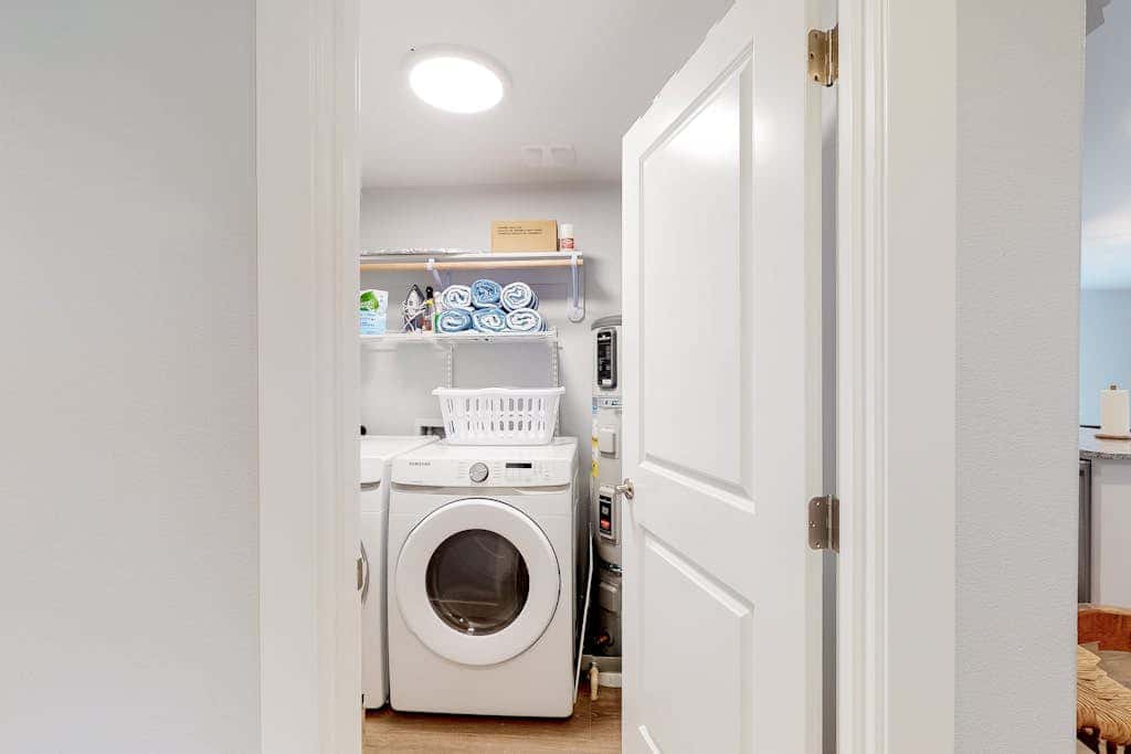 Brand-new home with hot tub, deck, fast WiFi, central AC, & great location