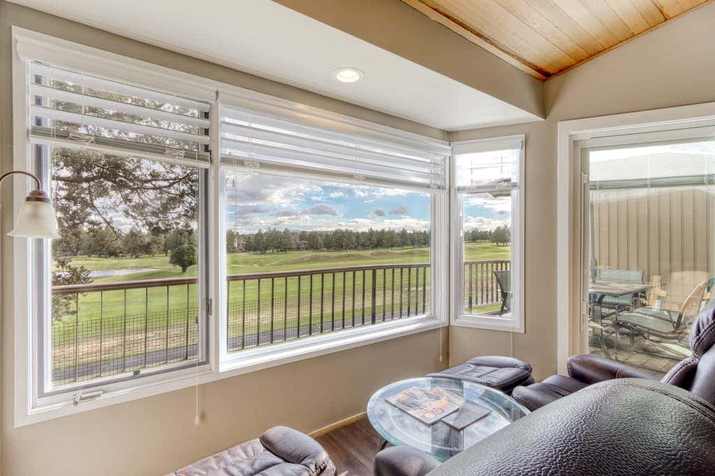 Refined golf course resort home on the fairway with a private hot tub
