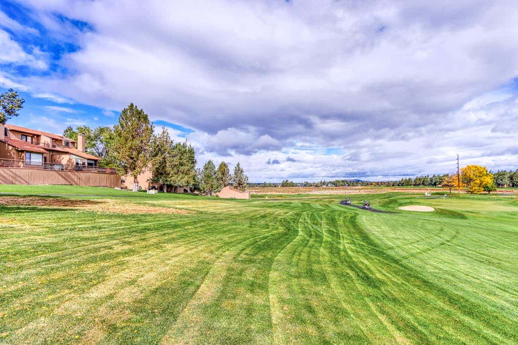 Refined golf course resort home on the fairway with a private hot tub