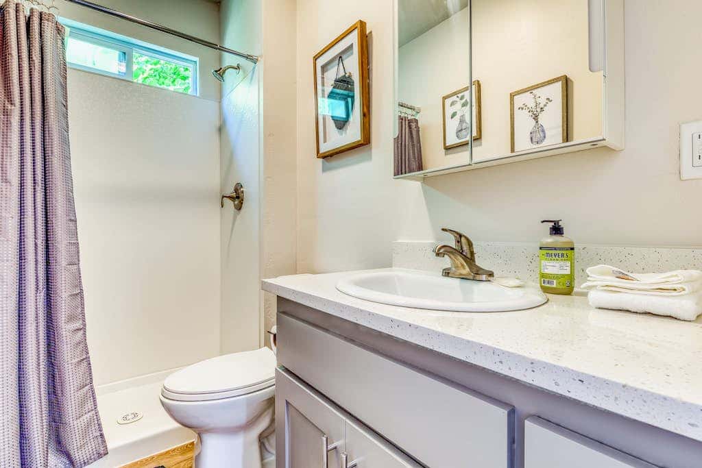 Downtown studio - walk to University - full kitchen, dog-friendly, washer/dryer