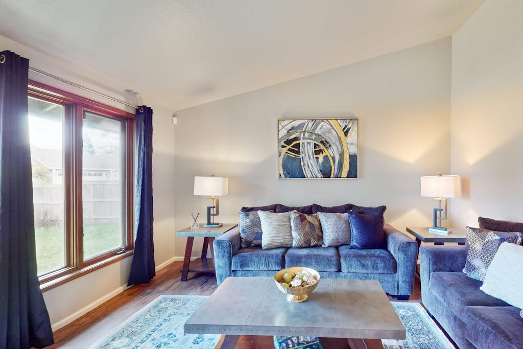 Well-stocked and centrally located home with patio & enclosed yard