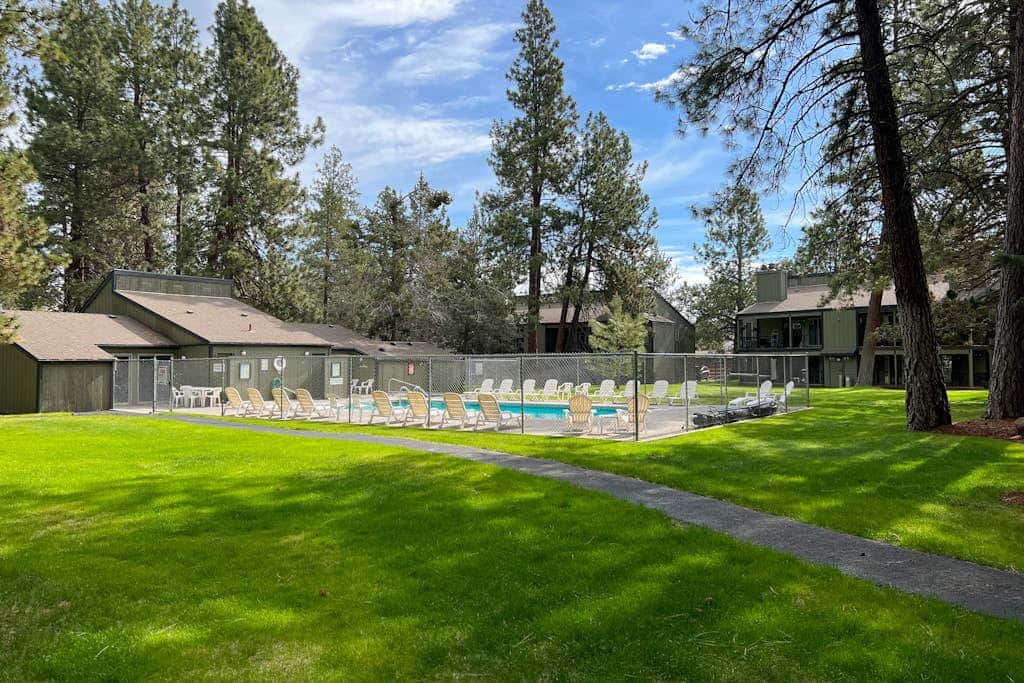 Delightful escape near downtown with shared pool & hot tub, rec room, & large deck