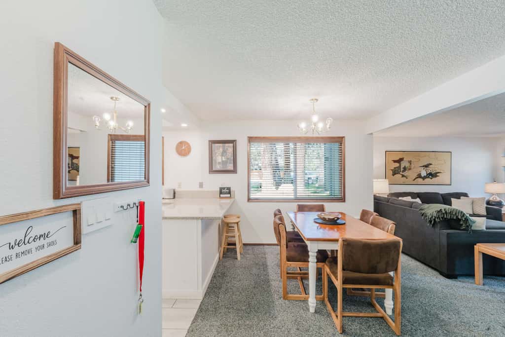 Delightful escape near downtown with shared pool & hot tub, rec room, & large deck
