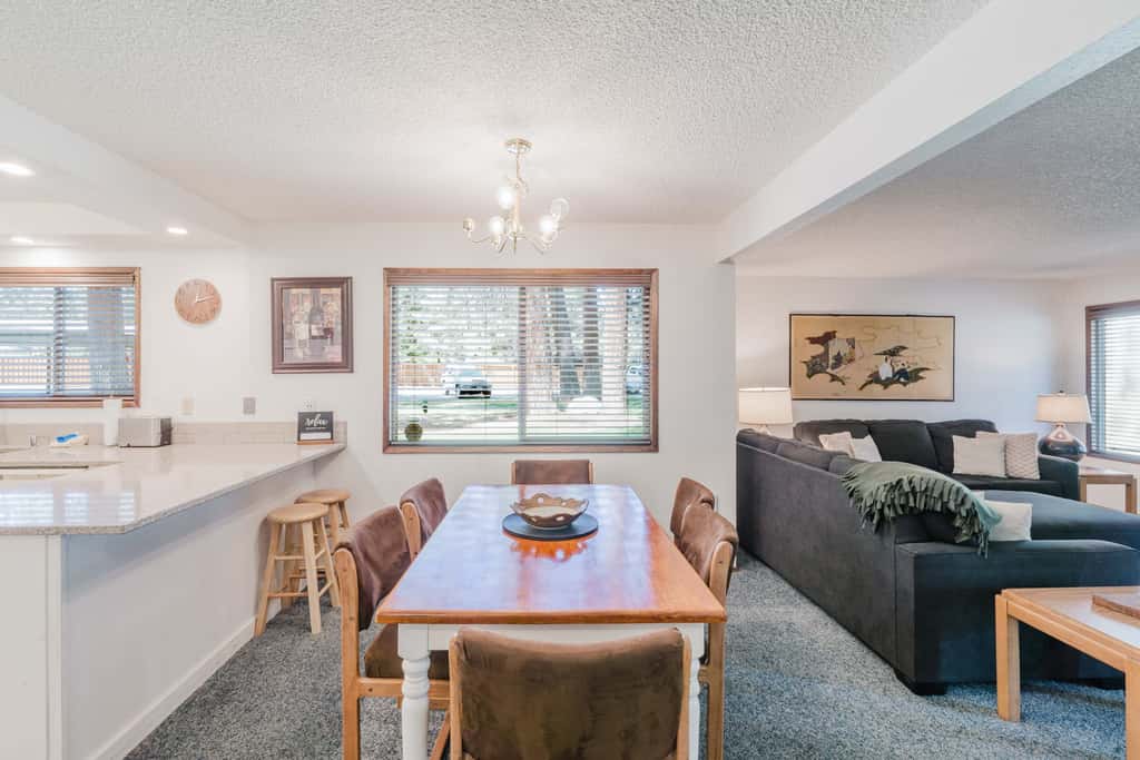 Delightful escape near downtown with shared pool & hot tub, rec room, & large deck