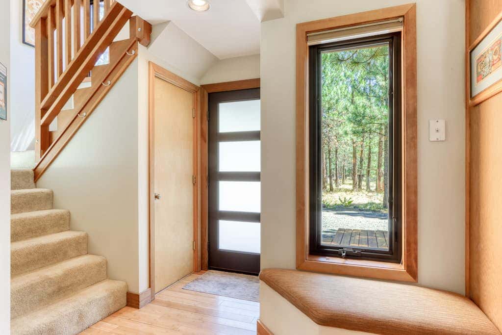 Home with a private hot tub, shared pool, & National Forest at your backdoor