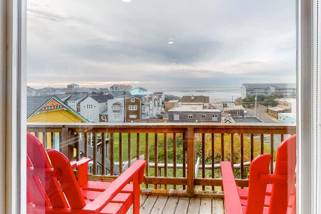 Dreamy Coastal Gem Near the Beach with Ocean View, Game Room, & a Private Hot Tub