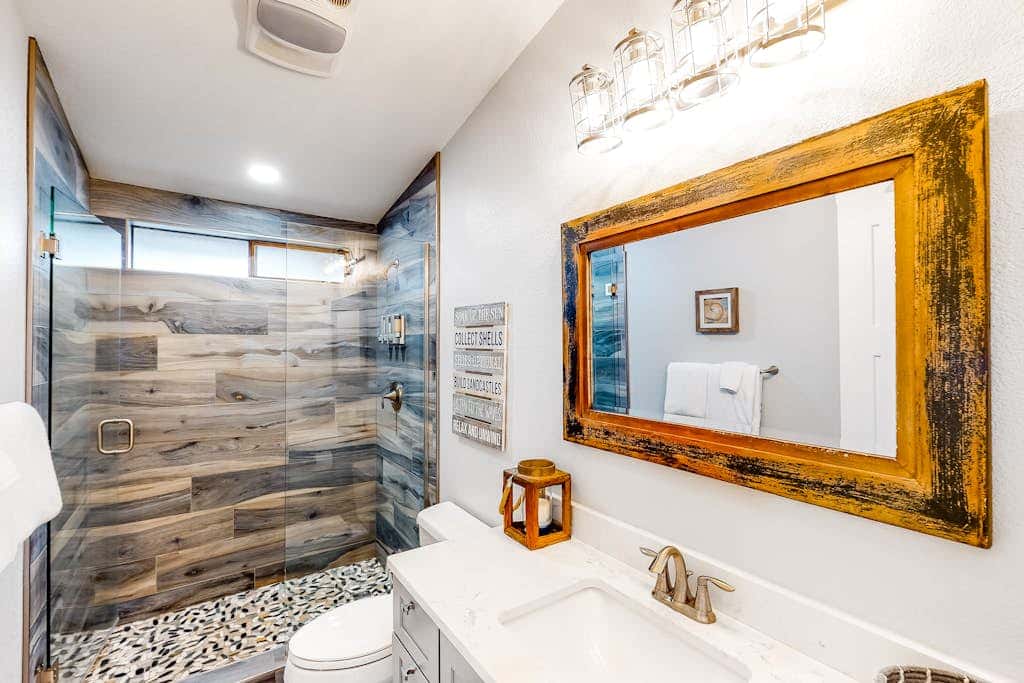 Dreamy Coastal Gem Near the Beach with Ocean View, Game Room, & a Private Hot Tub