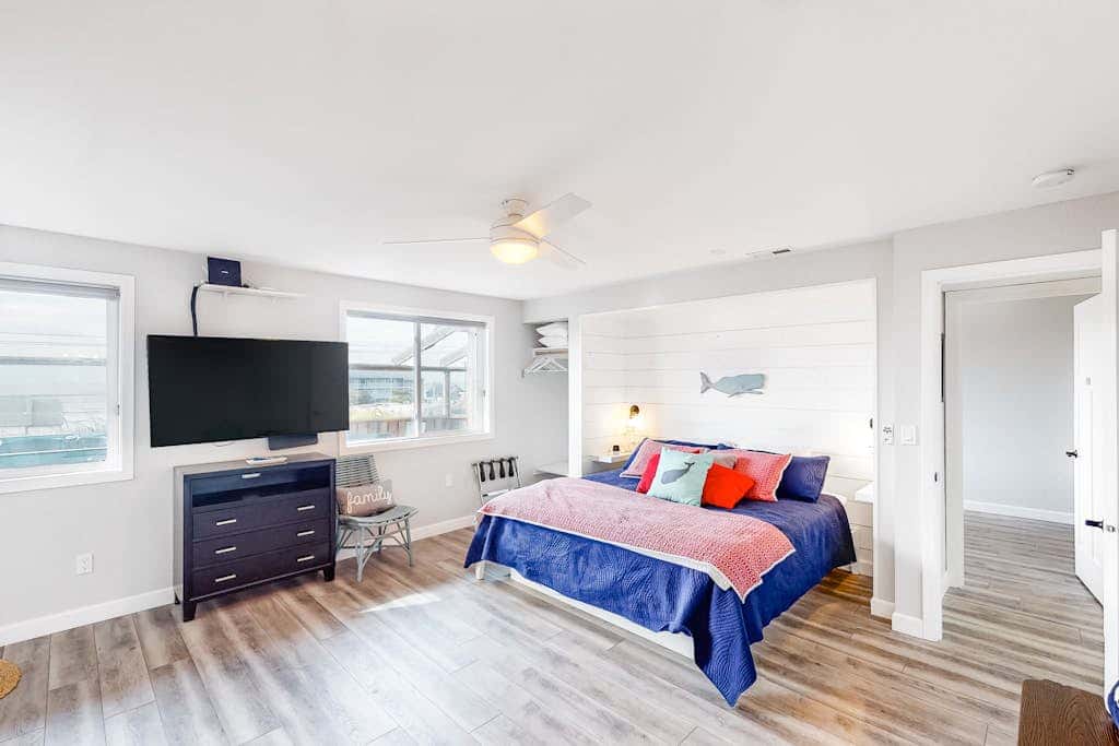 Dreamy Coastal Gem Near the Beach with Ocean View, Game Room, & a Private Hot Tub