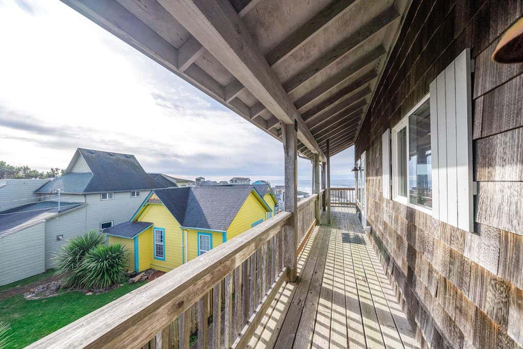 Dreamy Coastal Gem Near the Beach with Ocean View, Game Room, & a Private Hot Tub