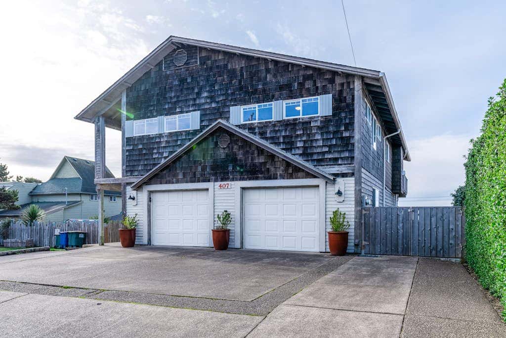 Dreamy Coastal Gem Near the Beach with Ocean View, Game Room, & a Private Hot Tub
