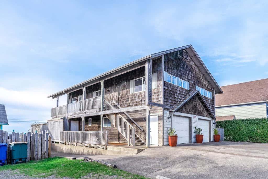 Dreamy Coastal Gem Near the Beach with Ocean View, Game Room, & a Private Hot Tub