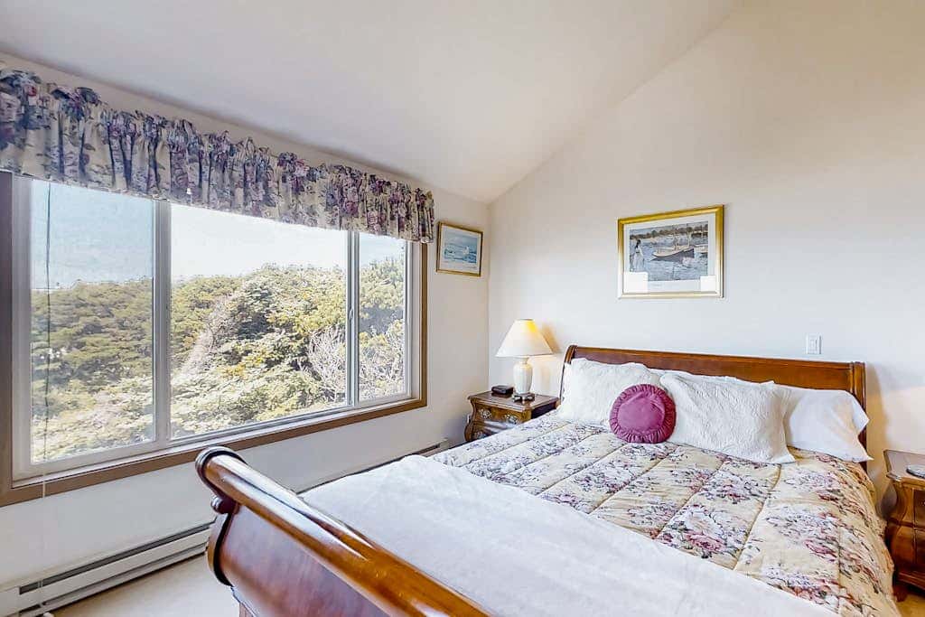 Spacious oceanfront home with free WiFi, and wrap-around deck