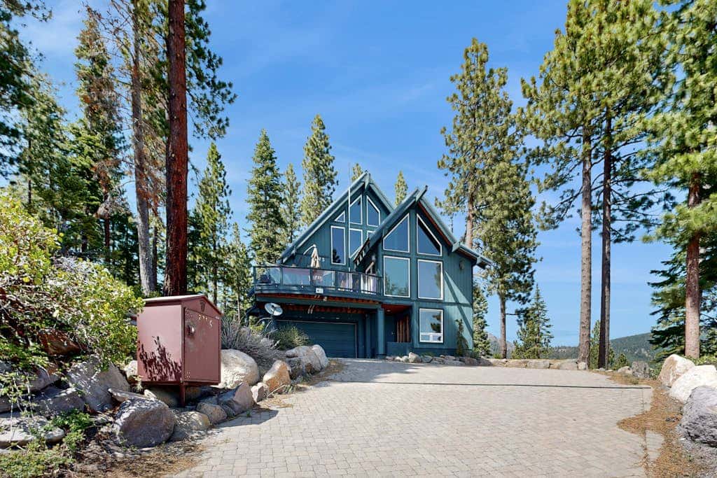 with private, scenic deck, heated driveway