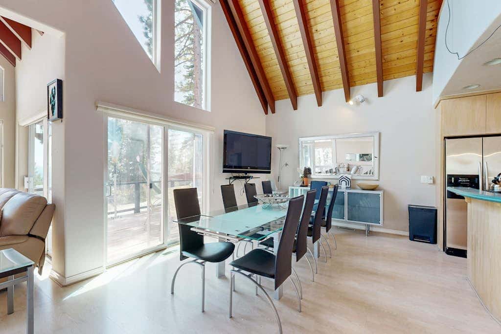 with private, scenic deck, heated driveway