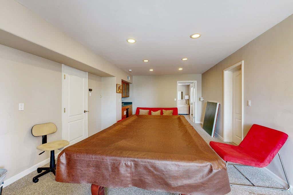 with private, scenic deck, heated driveway