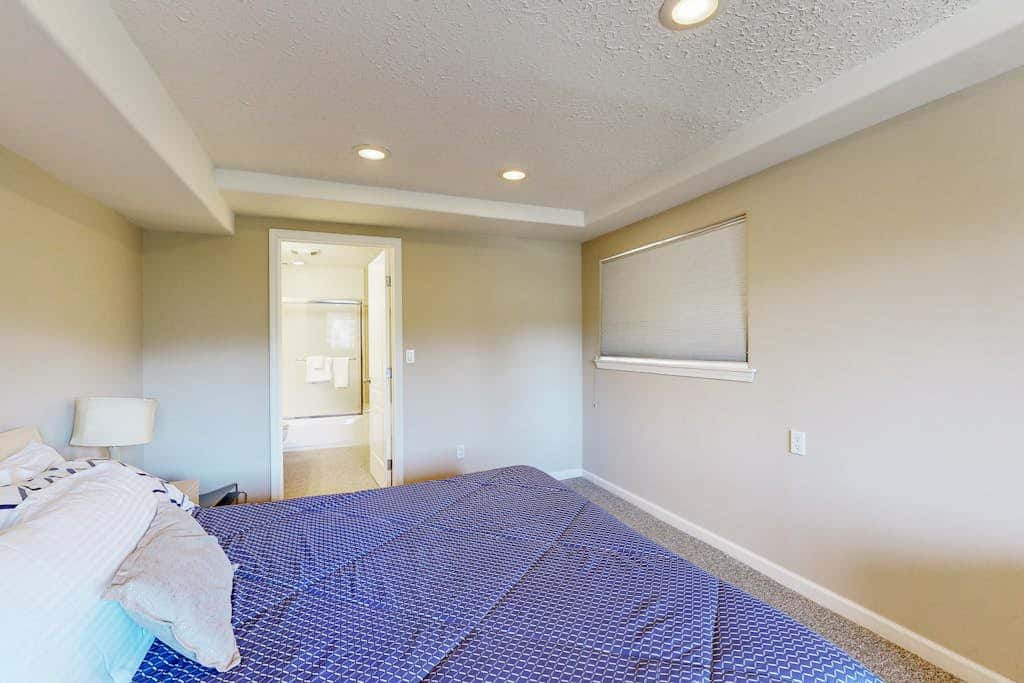 with private, scenic deck, heated driveway