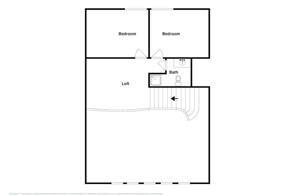 with private, scenic deck, heated driveway