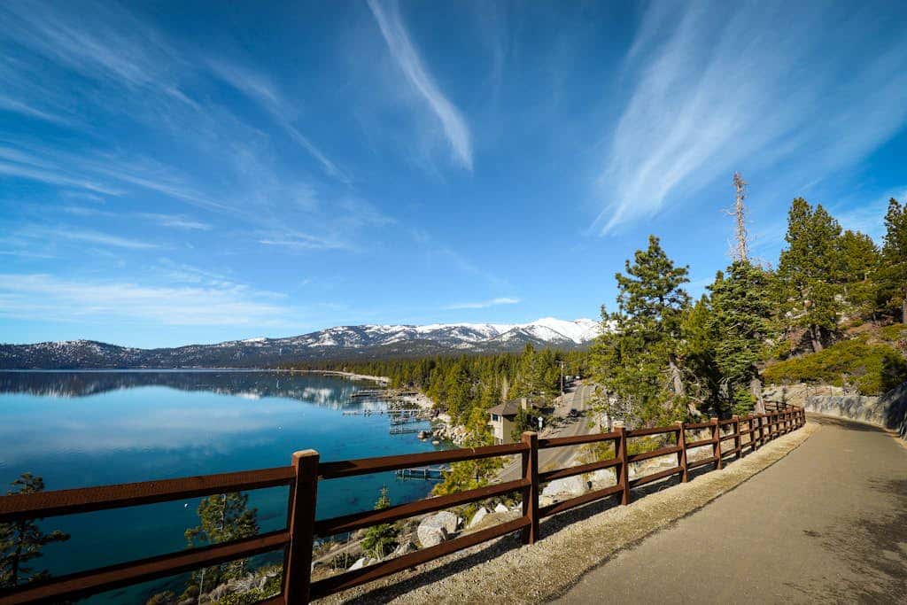 Dog-friendly mountain getaway near skiing & lake with water views & private balcony