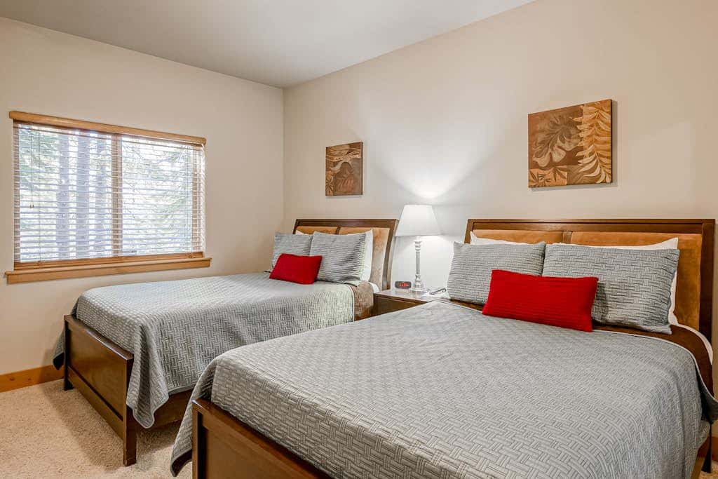 Inviting spacious home with fireplace, deck, hot tub, full kitchen, & W&D