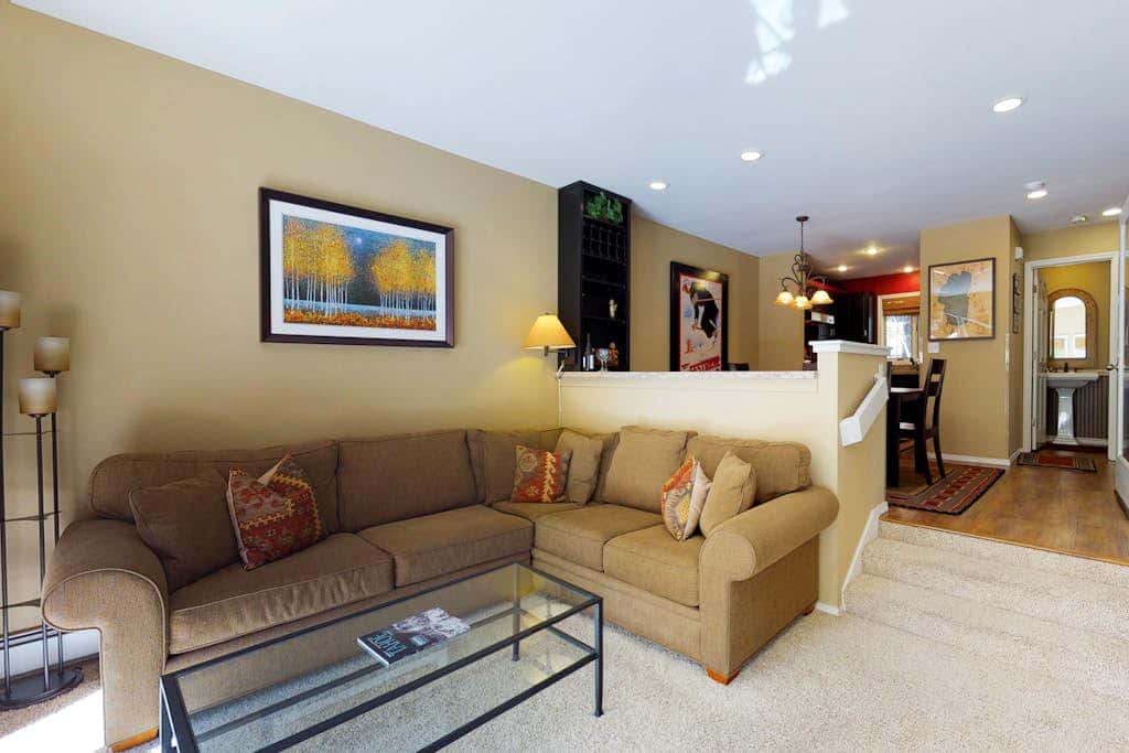 Stylish Townhome with Deck & Shared Hot Tub - Walk to Beaches, Near Skiing
