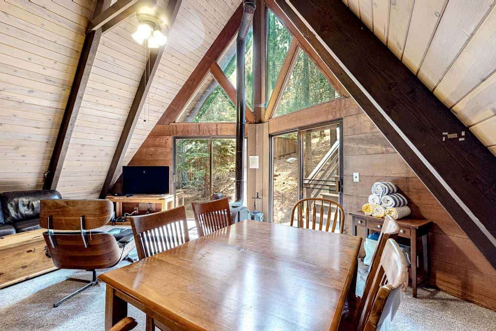Dog-Friendly A-Frame Cabin w/ Forest Views Near Town