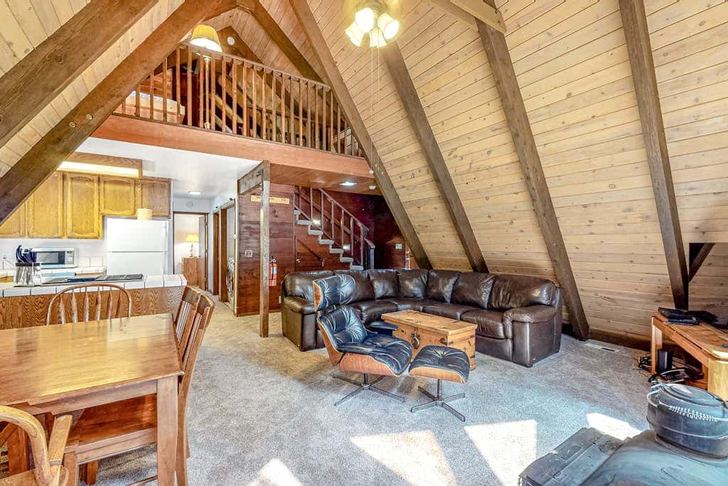 Dog-Friendly A-Frame Cabin w/ Forest Views Near Town