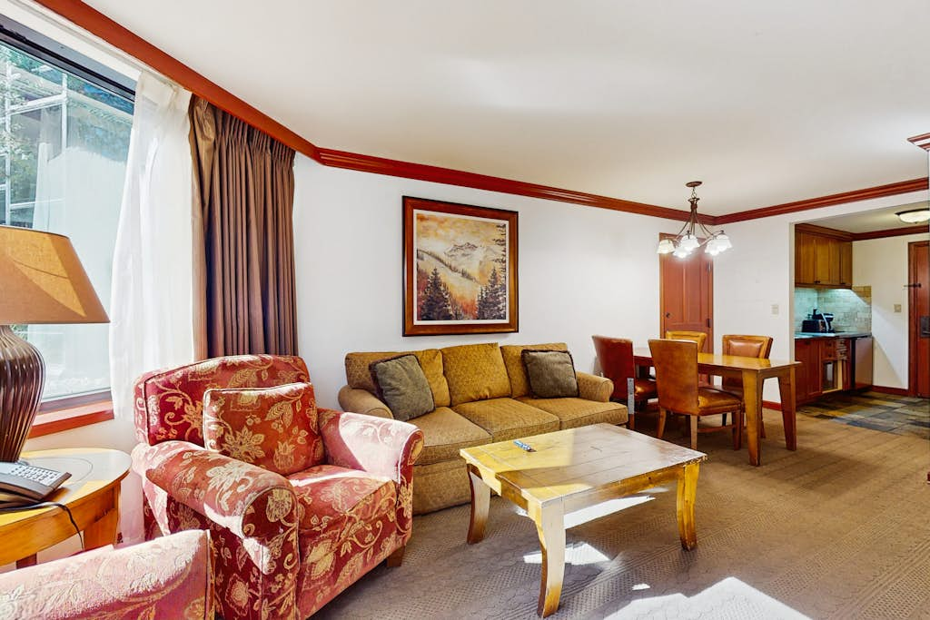 Two adjoining Ski-in-ski-out condos - shared heated pool, hot tub, WiFi