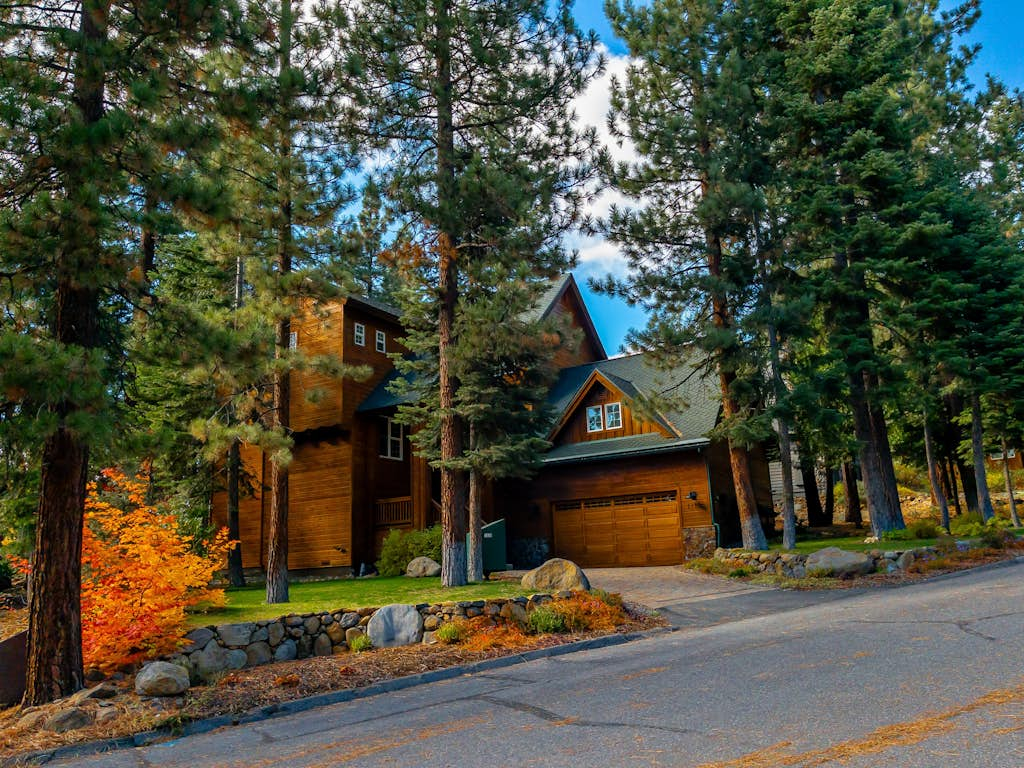 Peaceful Forest Retreat with Hot Tub, EV Charger, Game Room & Near Kings Beach