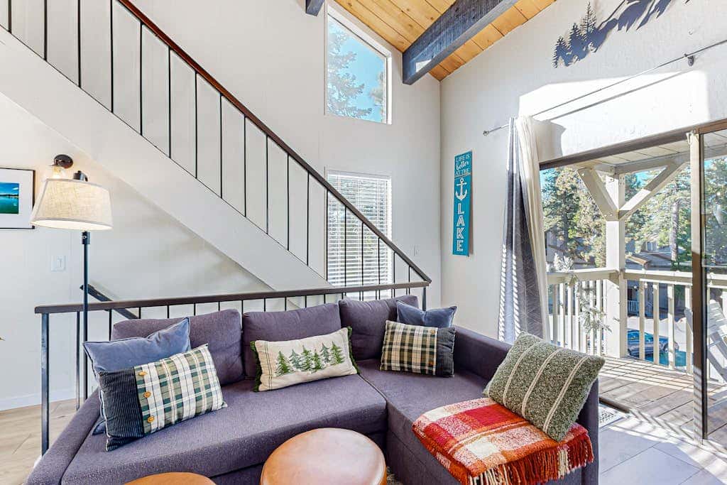 Beautiful condo with modern appliances, two decks, and shared pool
