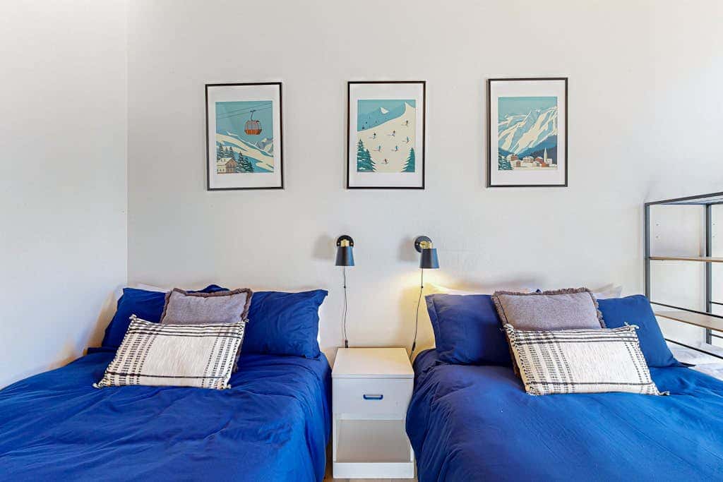 Beautiful condo with modern appliances, two decks, and shared pool