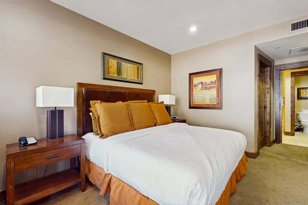 Ski-in-ski-out, ground-floor condo with fireplace, patio, shared pool & hot tub