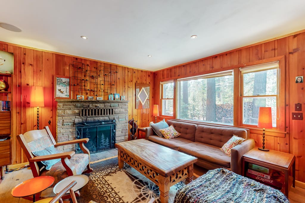 Mid-Century Modern Cabin Near Town