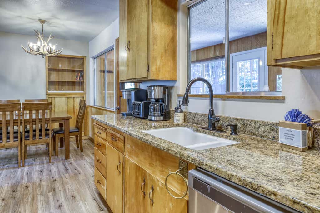 Complimentary paddle boards and a relaxing sauna just steps from Lake Tahoe.