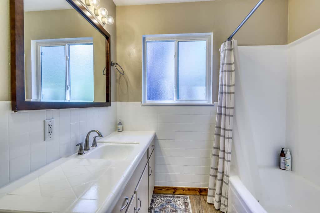 Complimentary paddle boards and a relaxing sauna just steps from Lake Tahoe.