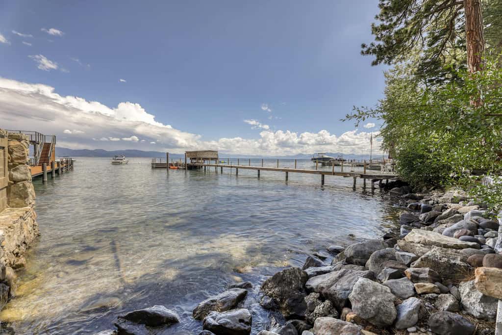 Complimentary paddle boards and a relaxing sauna just steps from Lake Tahoe.
