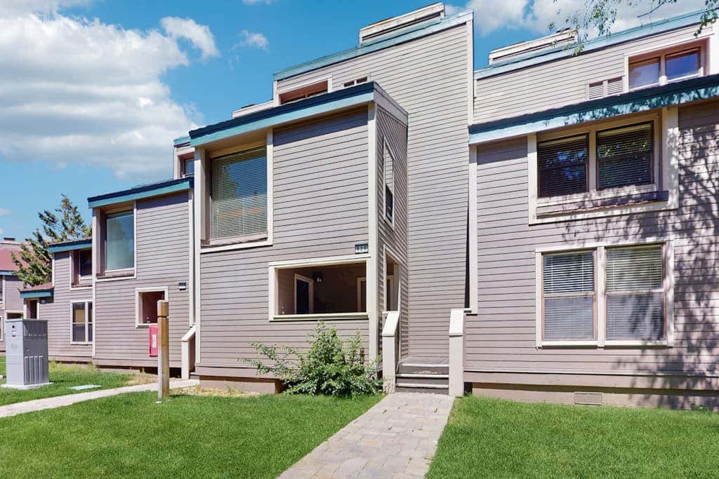 Let reality drift away with the lake view at this townhome with a private beach