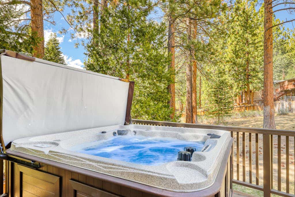 Dog-friendly home with pool table, fireplaces, & private hot tub, sleeps 10
