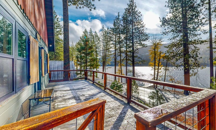 Rustic and Nostalgic Donner Lake Cabin With A View