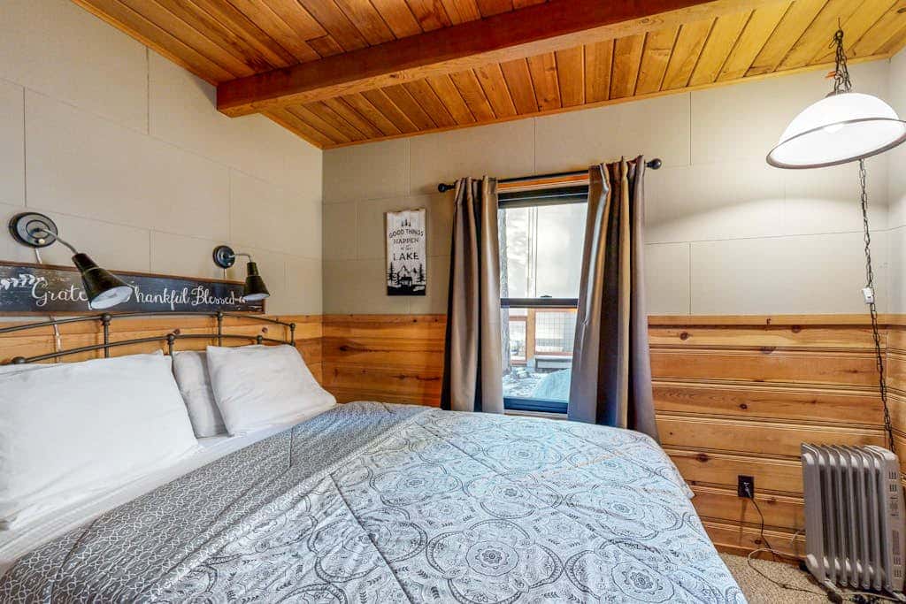 Dog-friendly waterfront cabin with lake views & access - close to slopes