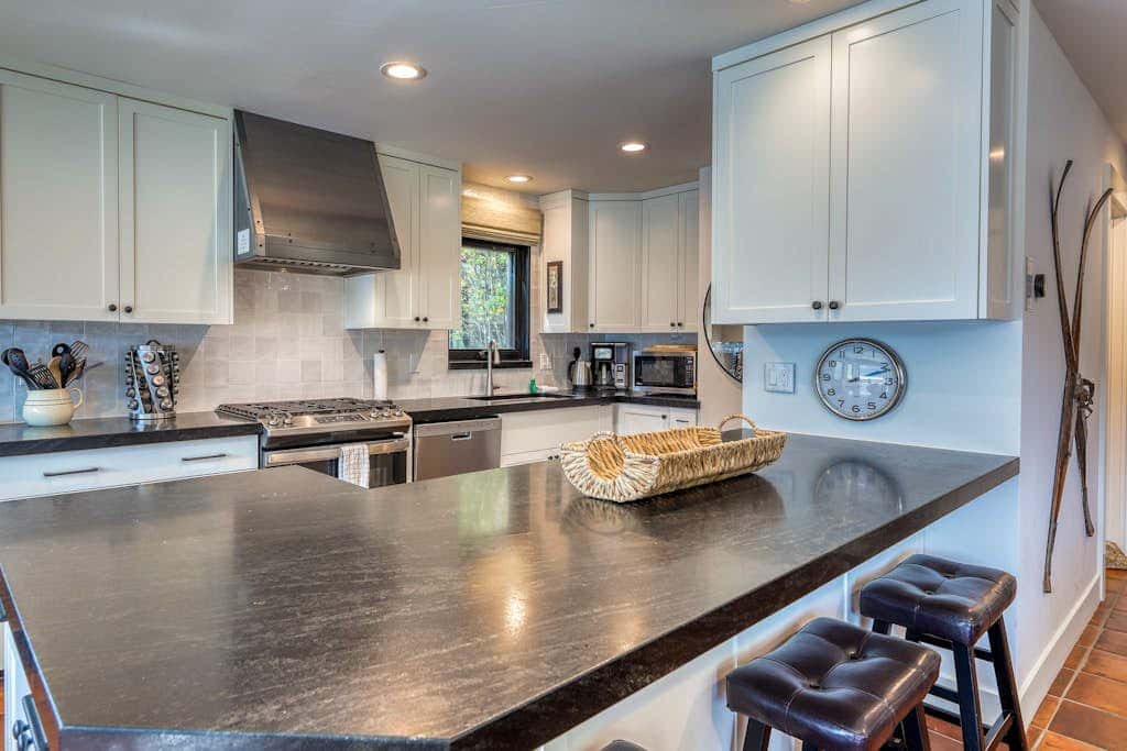 Dog-friendly lakefront home with fast WiFi, private dock, & 180-degree views