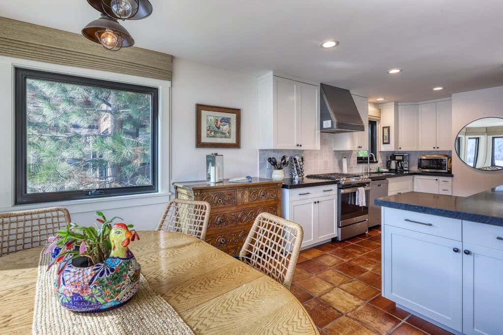Dog-friendly lakefront home with fast WiFi, private dock, & 180-degree views