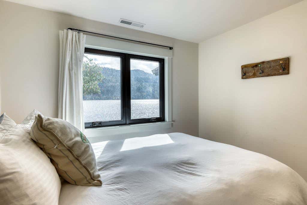 Dog-friendly lakefront home with fast WiFi, private dock, & 180-degree views