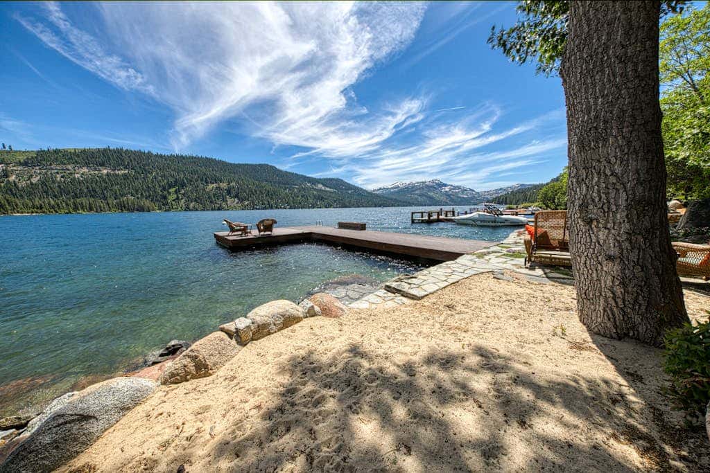 Dog-friendly lakefront home with fast WiFi, private dock, & 180-degree views