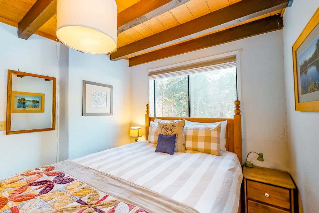 Charming dog-friendly cabin with XC skiing & bike trails outside the door