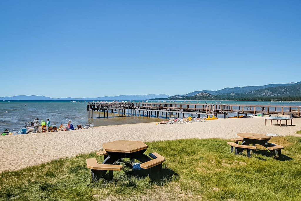 Lake Front Condo, steps from the beach with beautiful view of Lake Tahoe