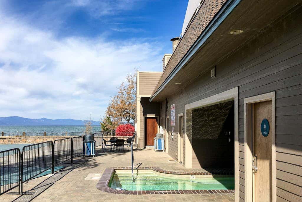 Lake Front Condo, steps from the beach with beautiful view of Lake Tahoe