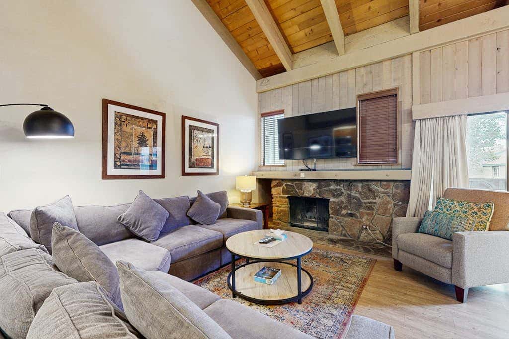 Immerse yourself in Tahoe's best from this lakefront community with beach access